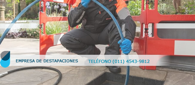 DESTAPACIONES DE CAÑOS CON MÁQUINAS